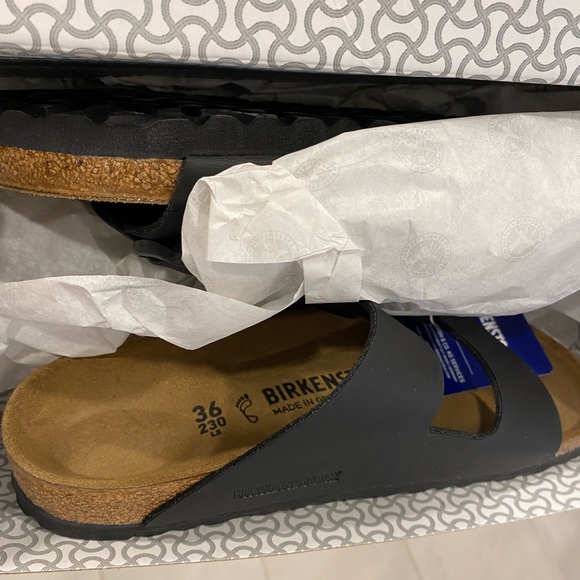 Birkenstock Arizona Sandals - Black EU 36 - NWT - Picture 6 of 6